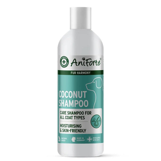 Fur Harmony Dog Shampoo – Coconut Oil & Aloe Vera for Sensitive Skin