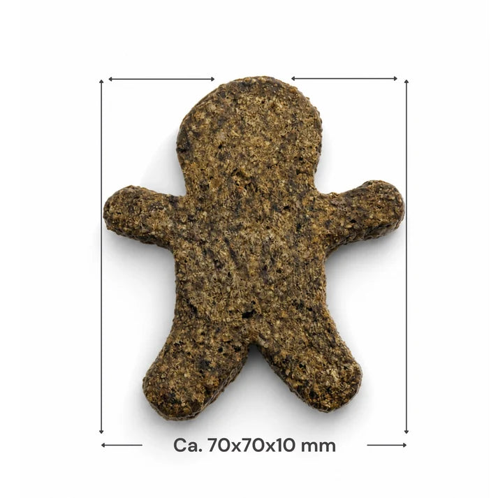 Christmas Gourmet Gingerbread Men dog treats Size