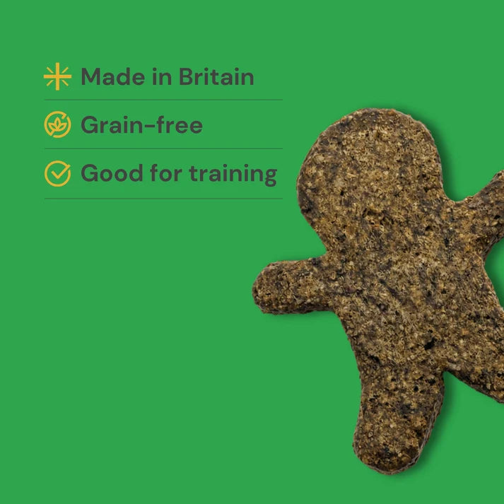 Christmas Gourmet Gingerbread Men dog treats Grain Free