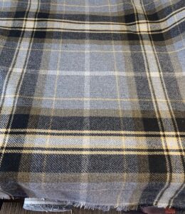 Grampian Beagle Tartan Fabric Swatch