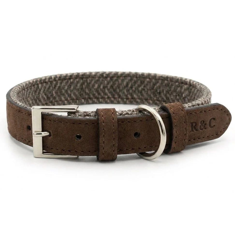 Luxury Leather & Tweed Dog Collars | Ralph & Co.