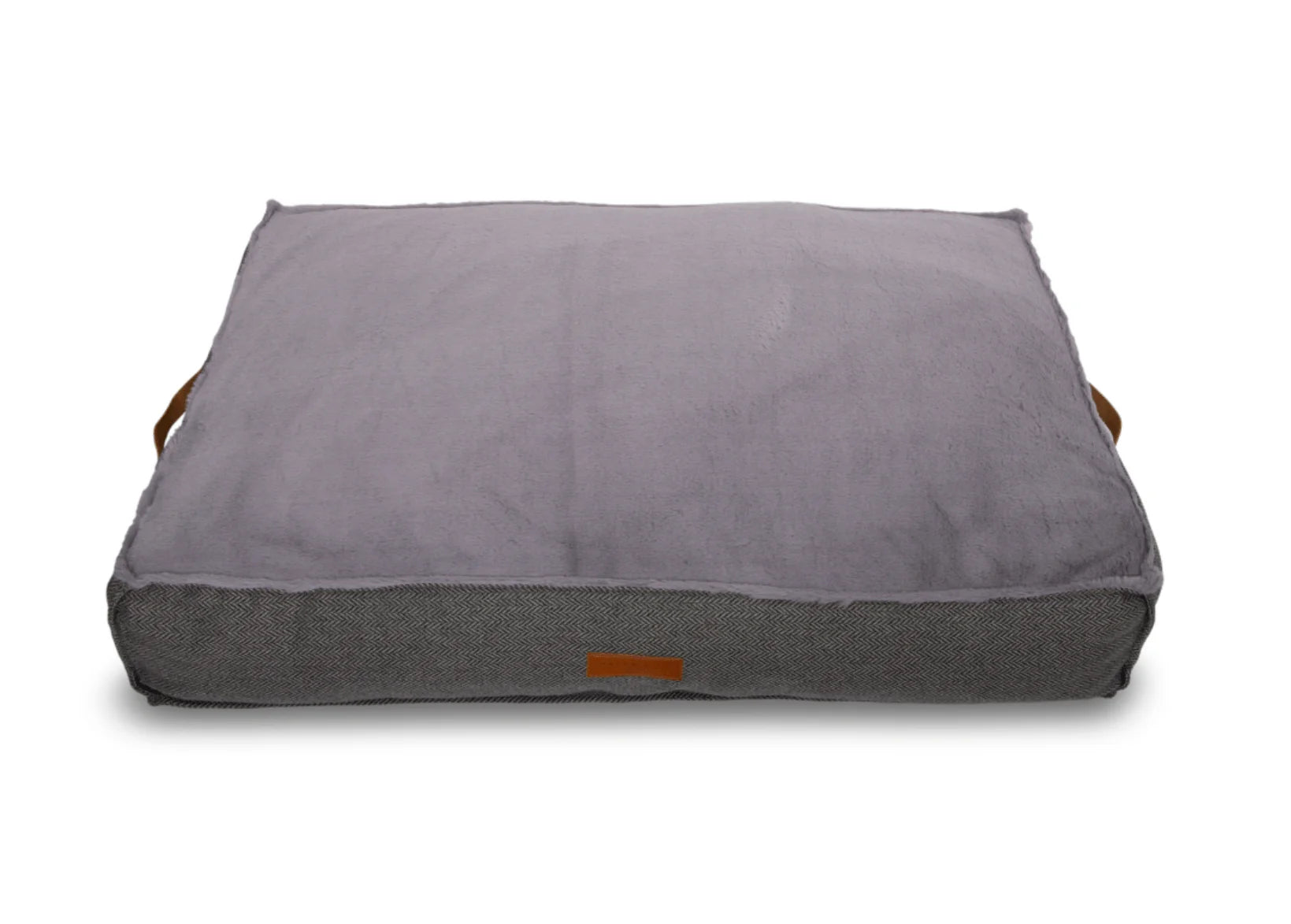 Ralph & Co Balmoral Luxury Grey Herringbone Thick Dog Mattress