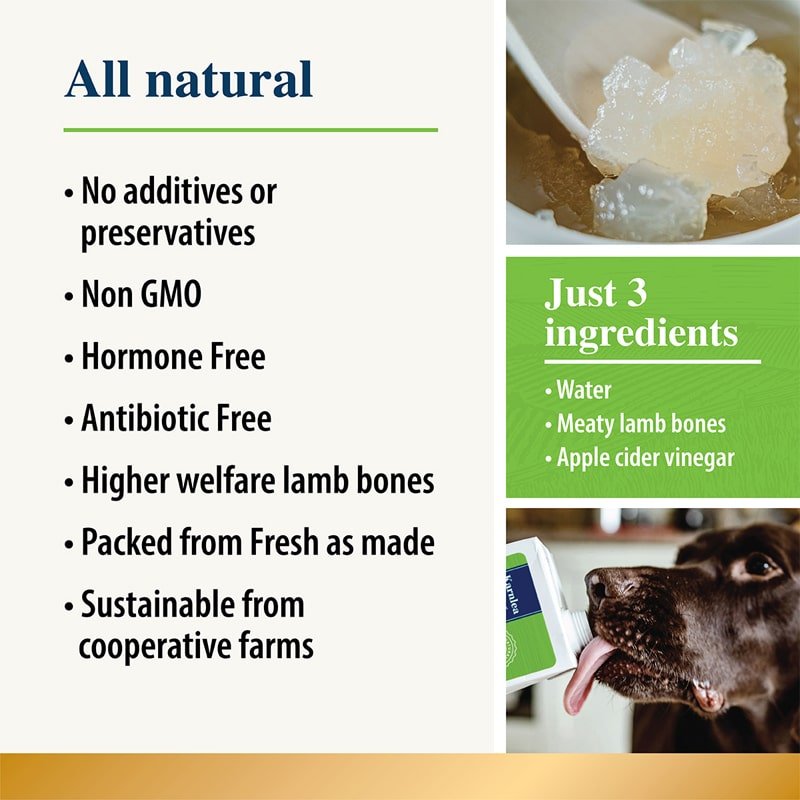 Karnlea Lamb Bone Broth for Dogs & Cats | Natural Collagen Rich 100% Natural