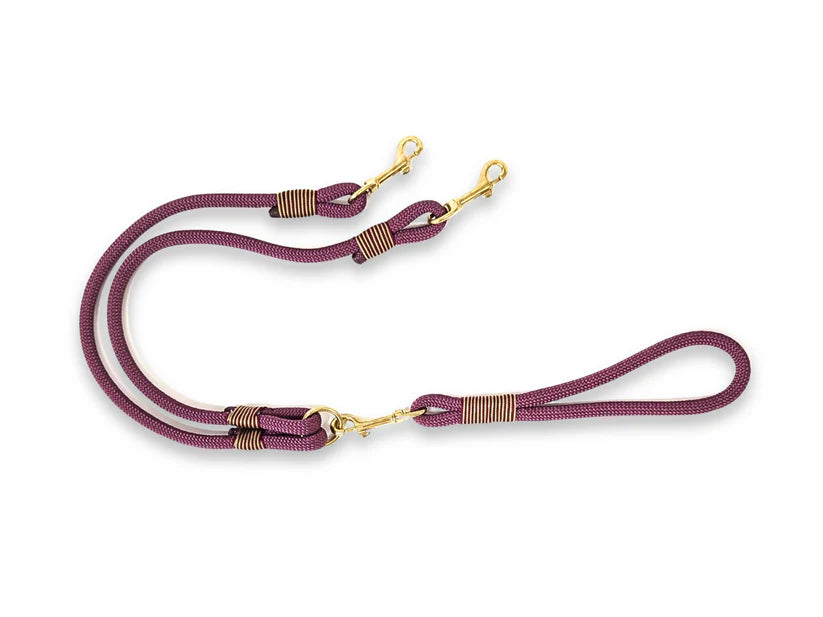Mauve rope split lead
