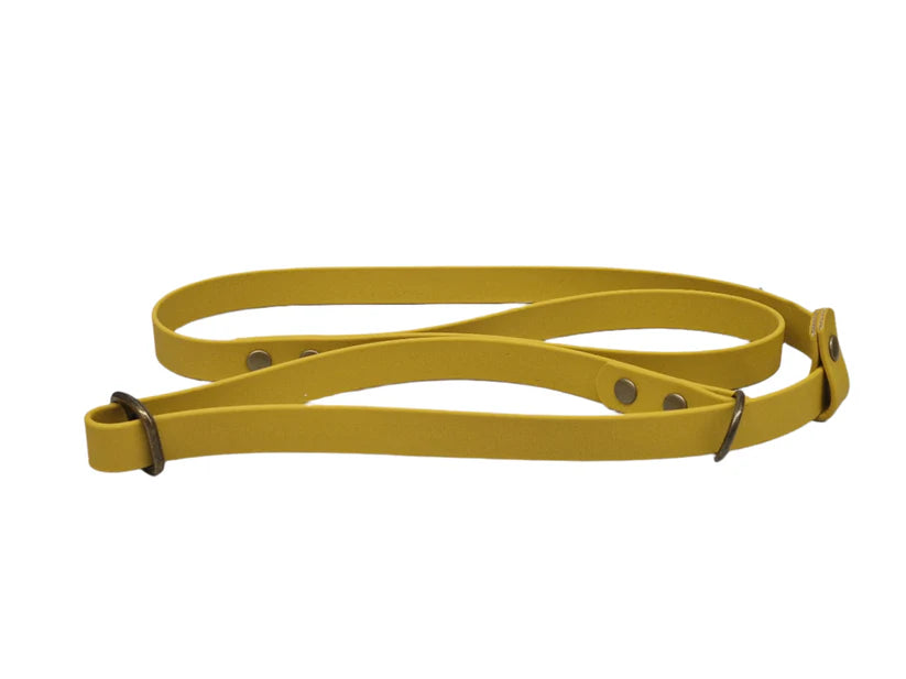 Waterproof Biothane Slip Lead Mustard