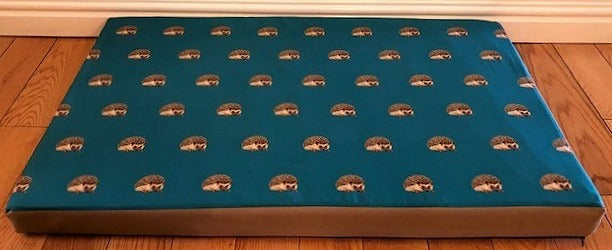 Memory Foam Dog Crash Mat Hedgehog