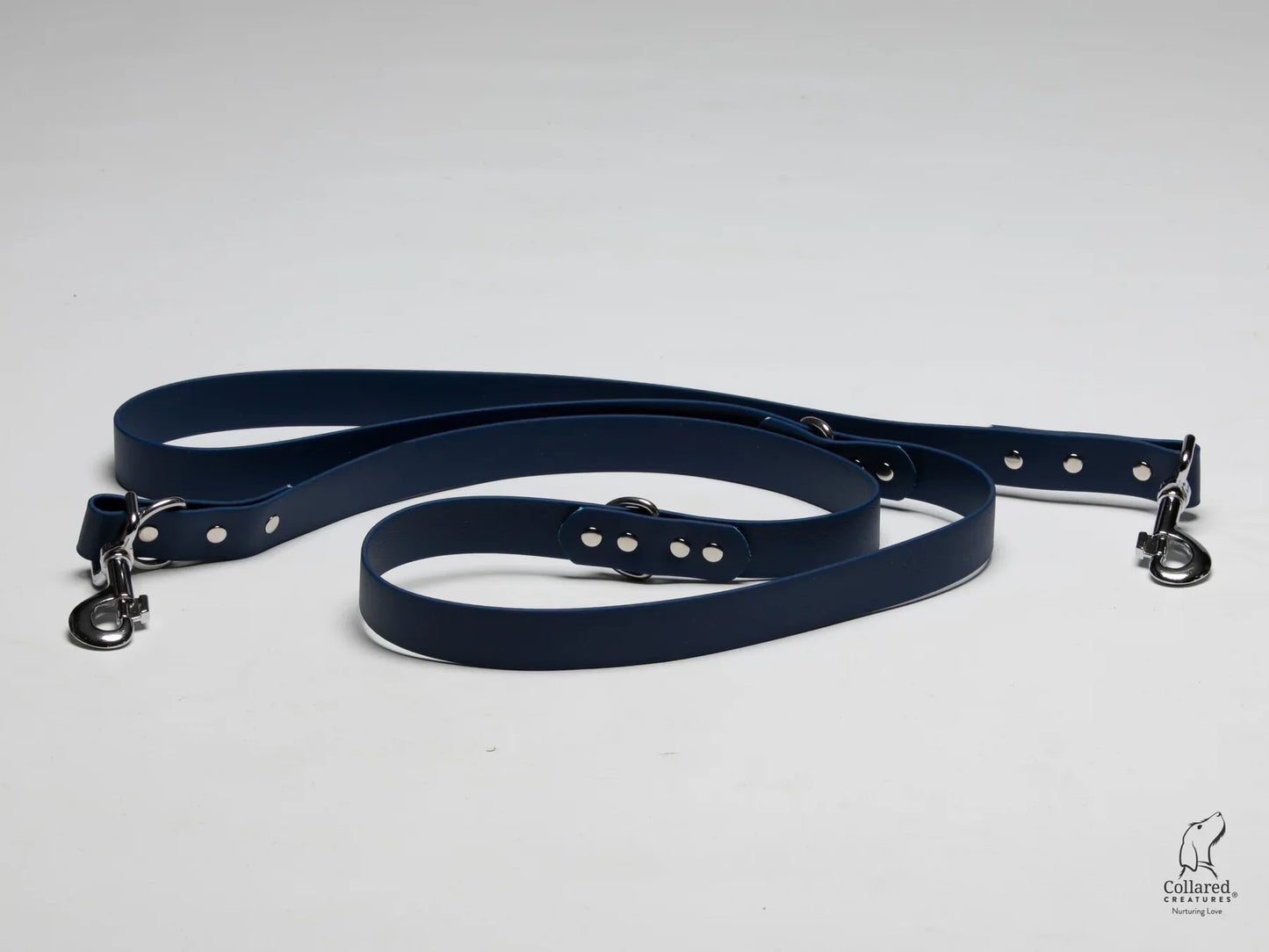 waterproof Training dog leads UK made Navy