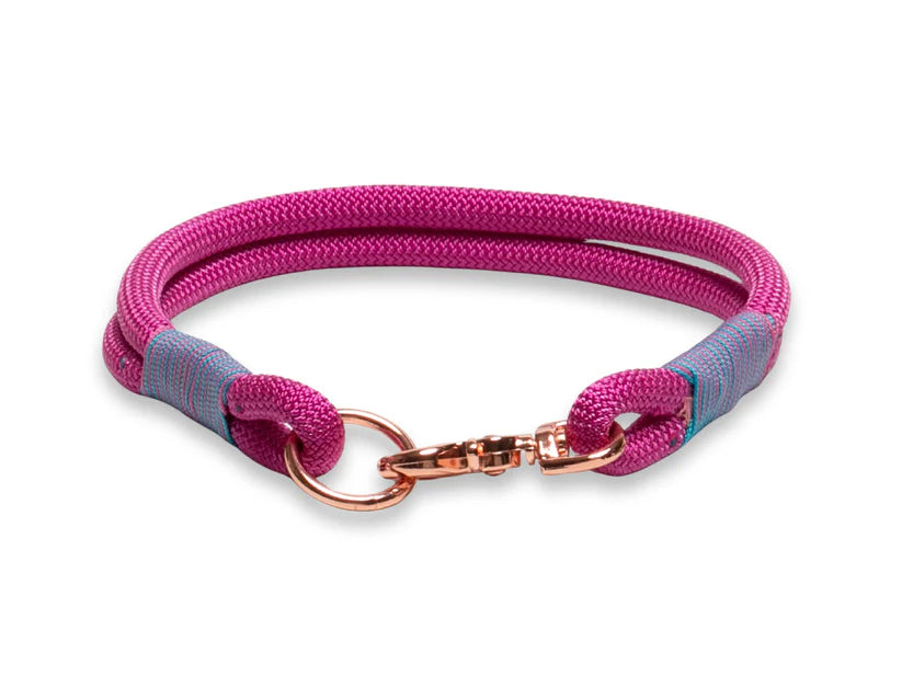 Passion Pink rope collar