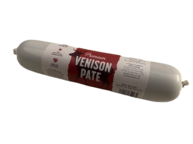 Premium Venison pate for dogs