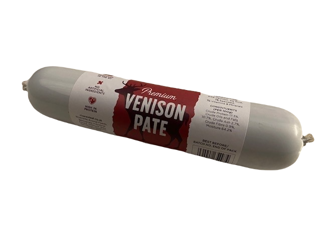 Premium Venison pate for dogs