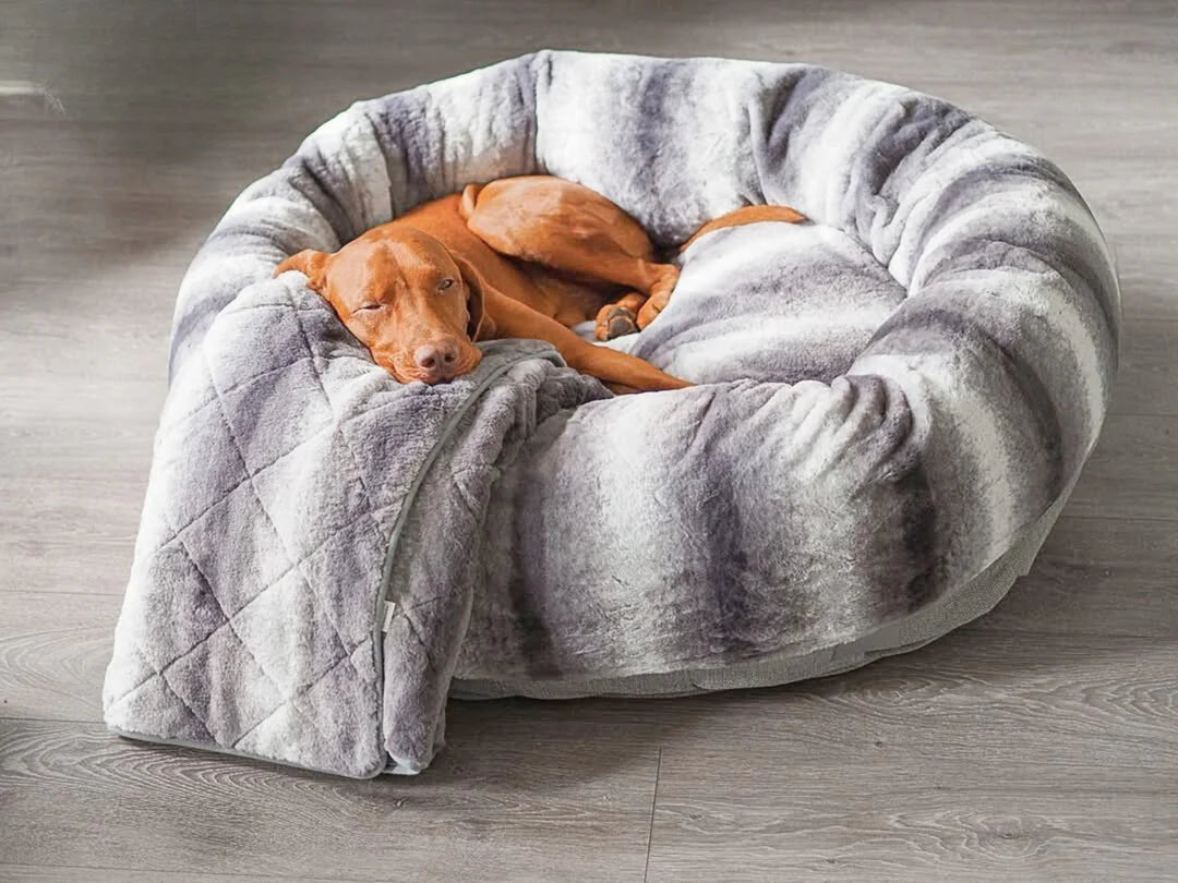 Plus donut bed grey