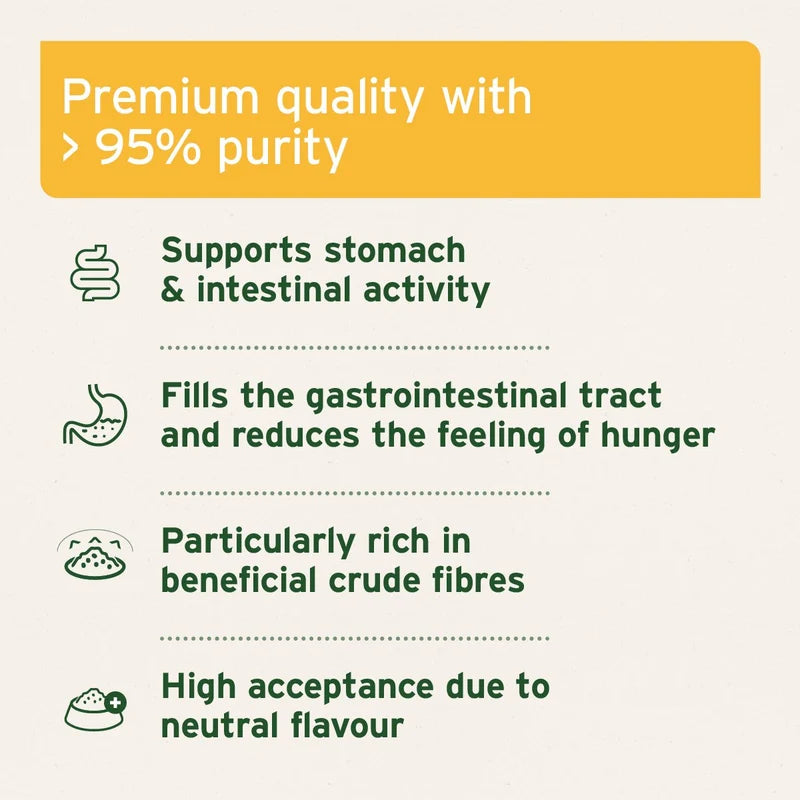 Psyllium Husk for Dogs & Cats 250g | Natural Fibre Supplement Benefits