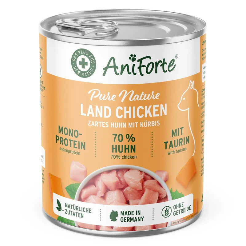 AniForte 'Pure Nature Land Chicken' Cat Food 400g