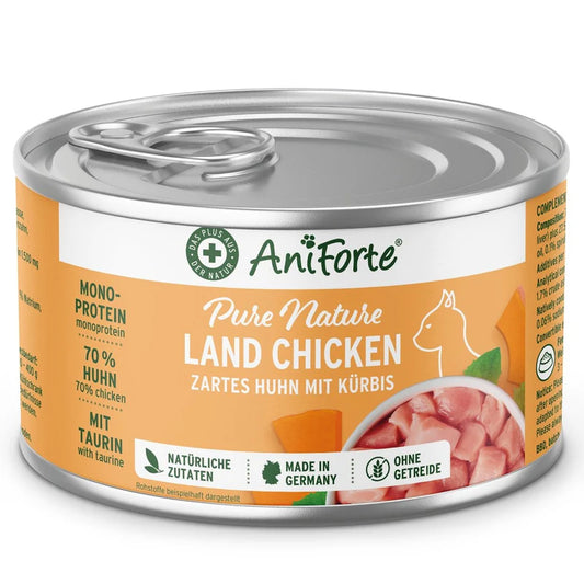 AniForte 'Pure Nature Land Chicken' Cat Food
