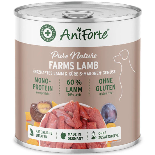 AniForte Farms Lamb canned food for dogs  