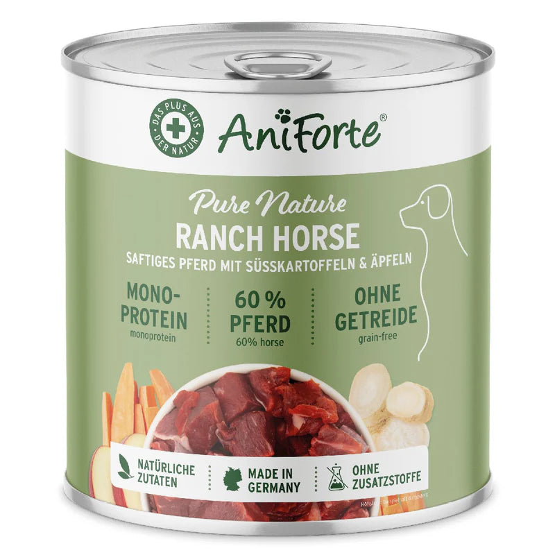 AniForte canned pet food for horses  