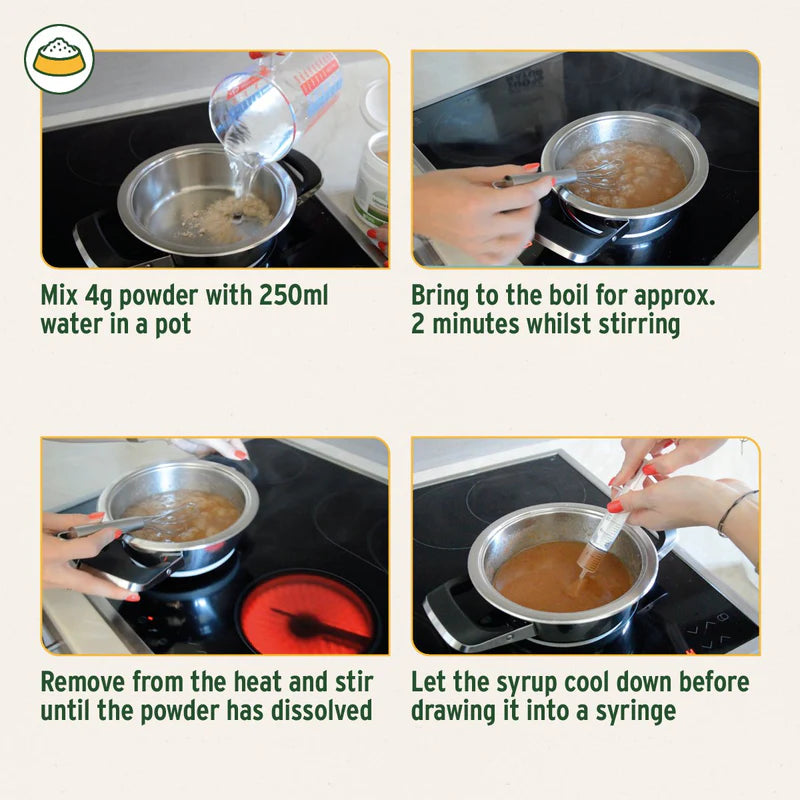 Aniforte slippery elm bark powder instructions