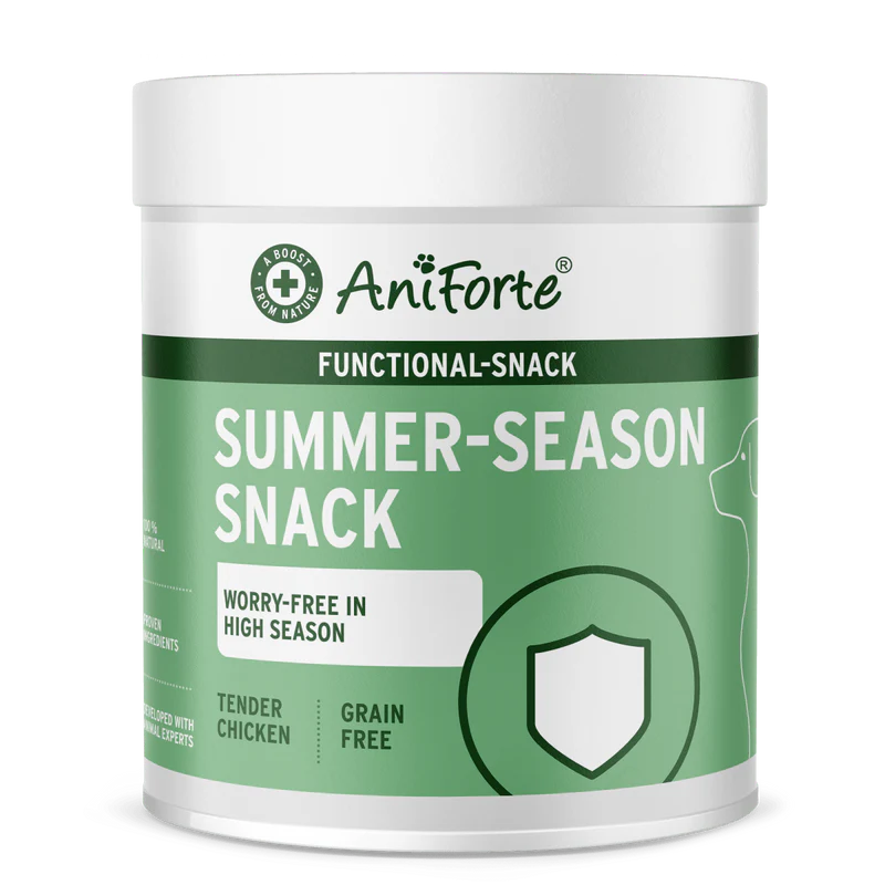 AniForte® Summer Season Snack – Natural Grain-Free Dog Treats for Tick & Flea Season