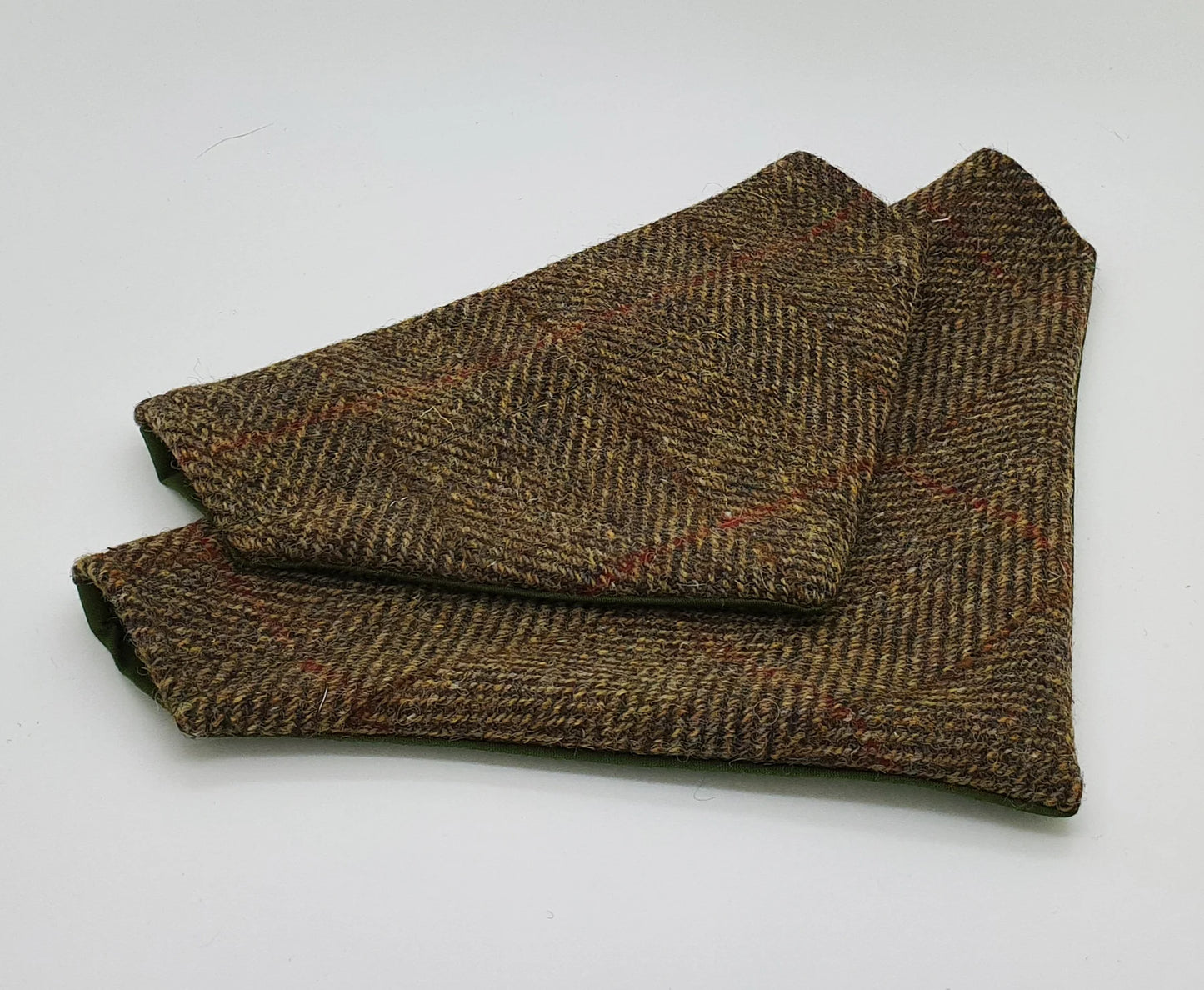 Harris Tweed dog Bandana Totally Traditional herringbone