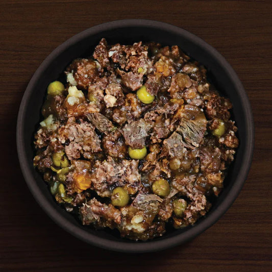JR Complete Wellbeing venison & beef wet dog food