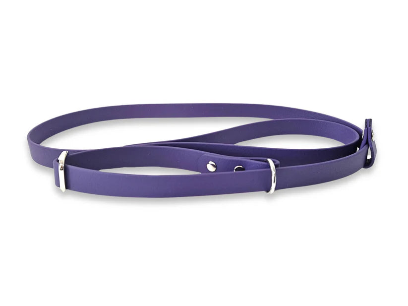 Waterproof Biothane Slip Lead Violet
